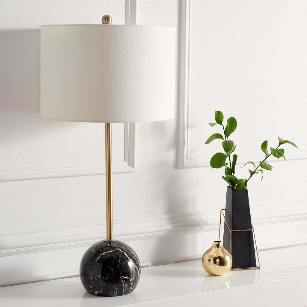 Safavieh Kyrene Table Lamp - Black Marble