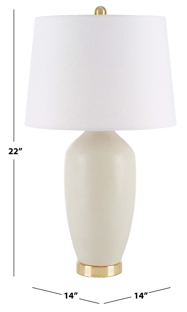 Laine Table Lamp  | Safavieh - TBL9006 - Natural