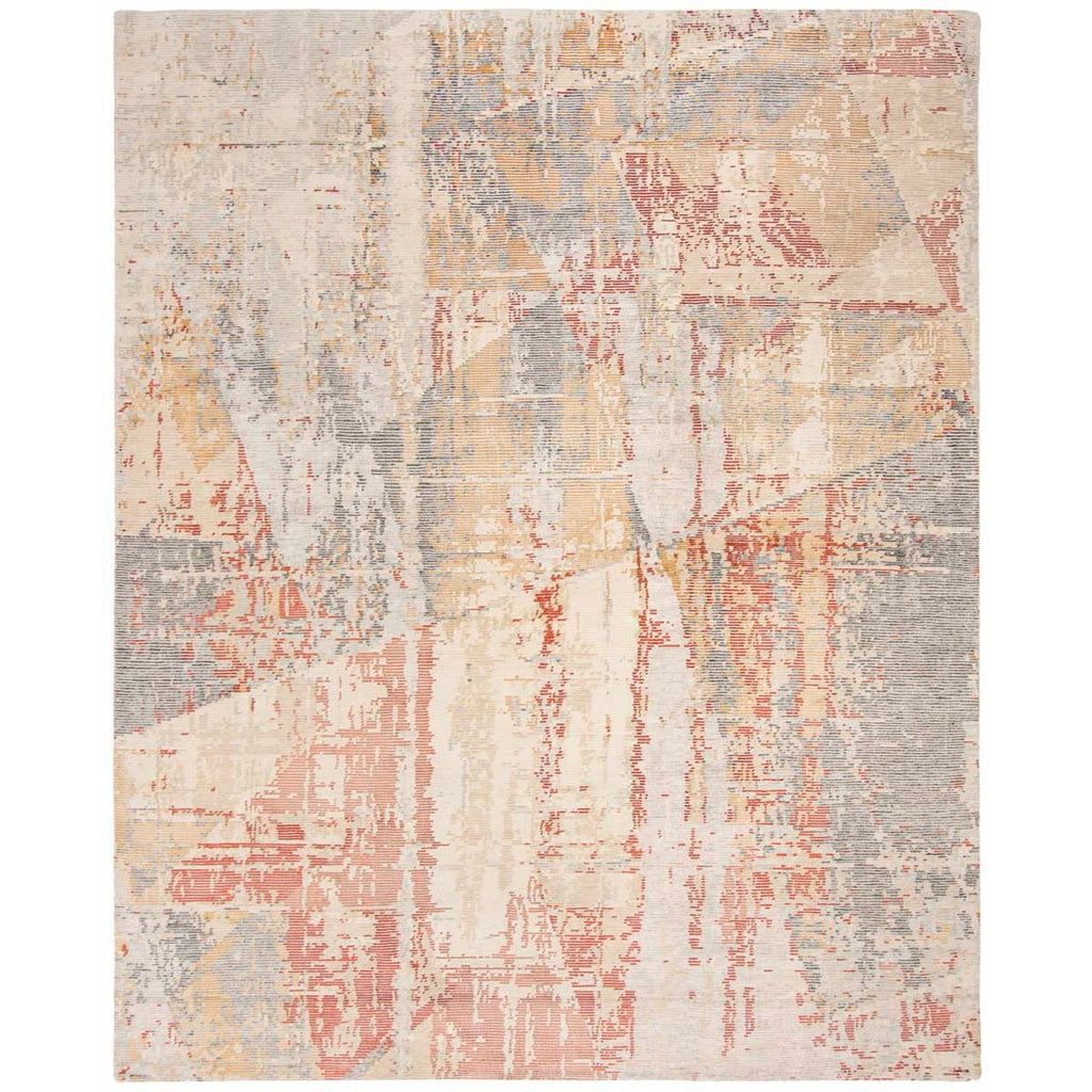 Safavieh Tiffany Rug Collection TFN602K - Beige / Rust