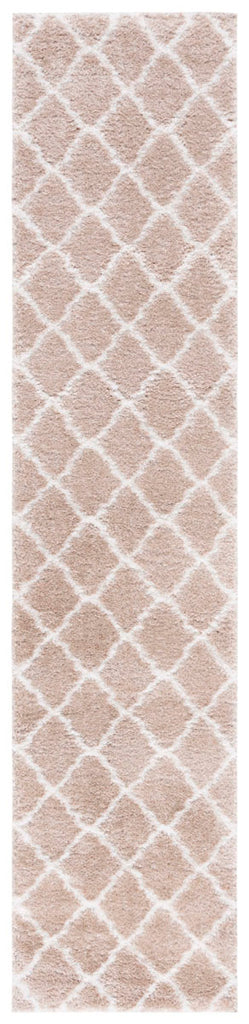 Safavieh Tahoe Shag Collection, THO675B - Beige / White