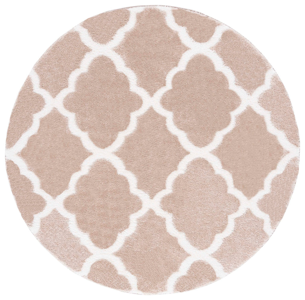 Safavieh Tahoe Shag Collection, THO675B - Beige / White