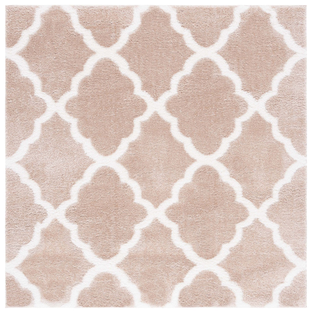 Safavieh Tahoe Shag Collection, THO675B - Beige / White