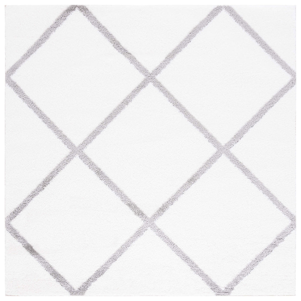 Safavieh Tahoe Shag Collection, THO676A - White / Grey