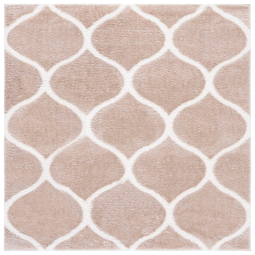 Safavieh Tahoe Shag Collection, THO677B - Beige / White