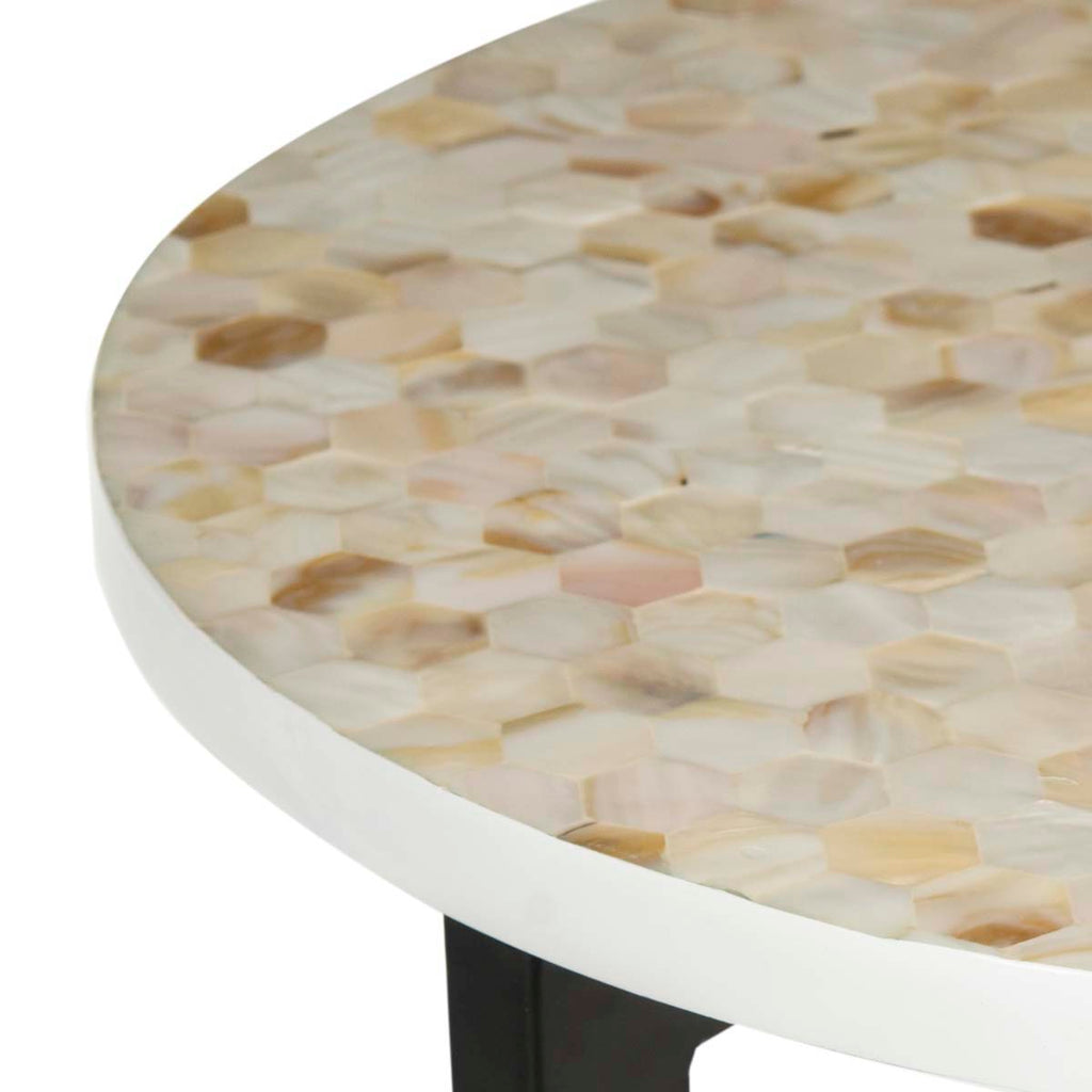 Safavieh Zaira End Table - Beige / Multi