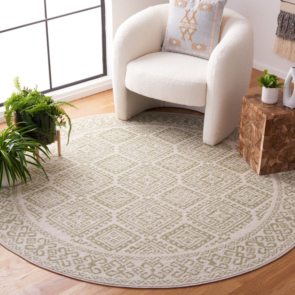 Safavieh Tulum Collection, TUL264E - Ivory / Sage