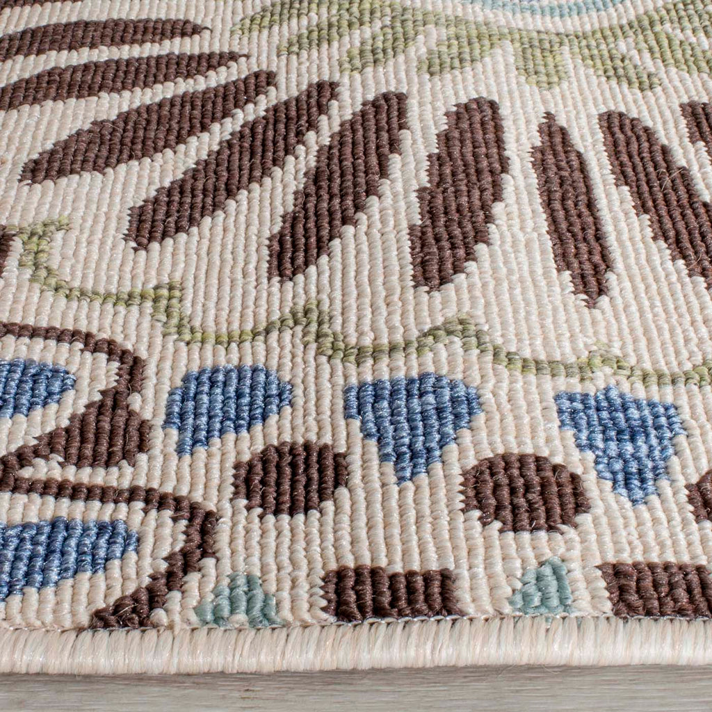 Safavieh Veranda Rug Collection: VER091-0612 - Cream / Blue