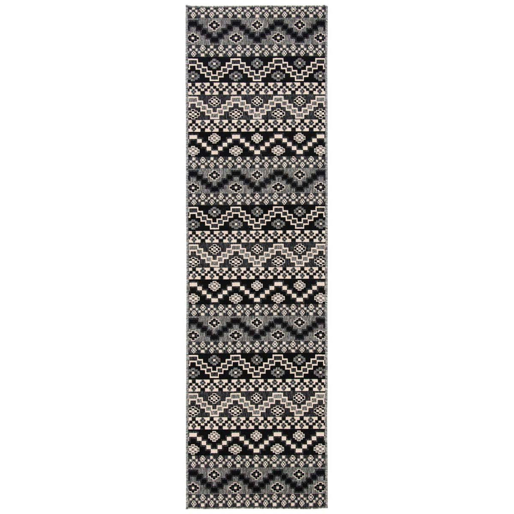 Safavieh Veranda Rug Collection: VER095-0421 - Black / Beige