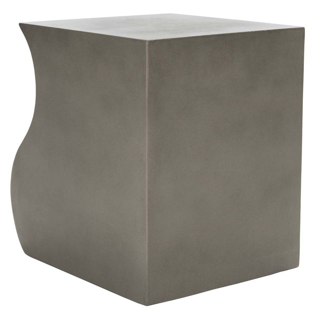 Safavieh Mazza Concrete Stool - Grey