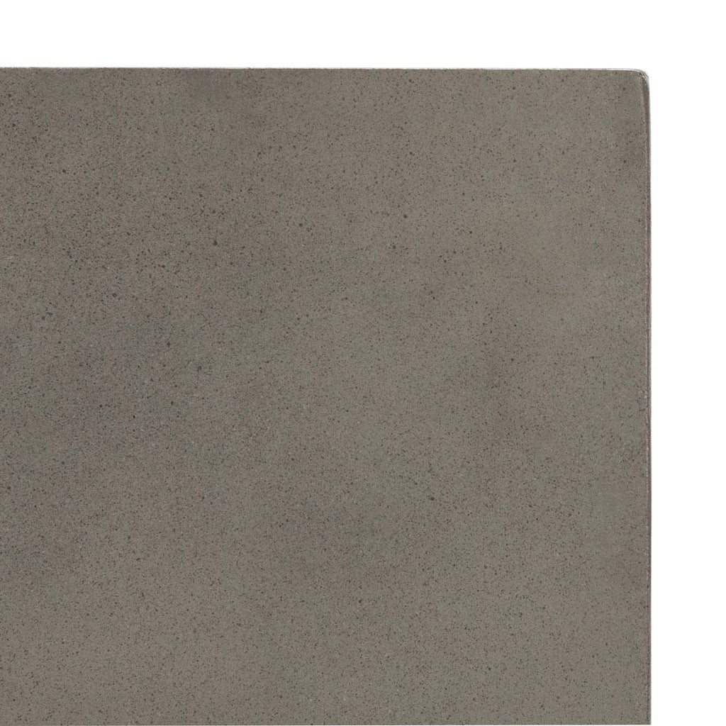 Safavieh Mazza Concrete Stool - Grey