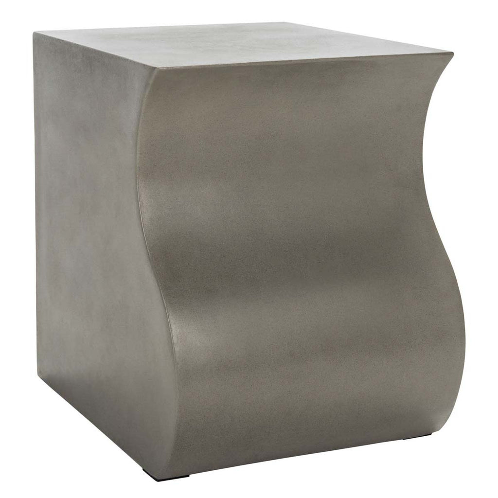 Safavieh Mazza Concrete Stool - Grey