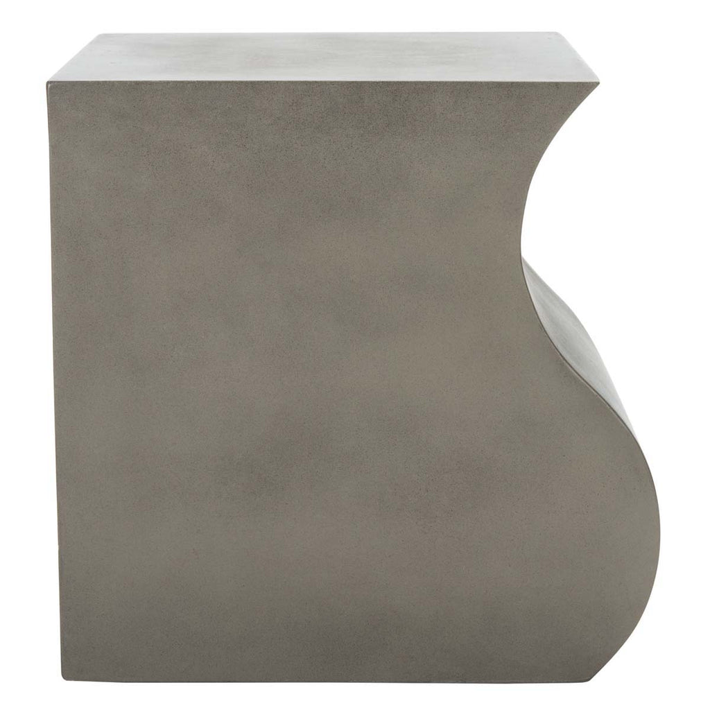 Safavieh Mazza Concrete Stool - Grey