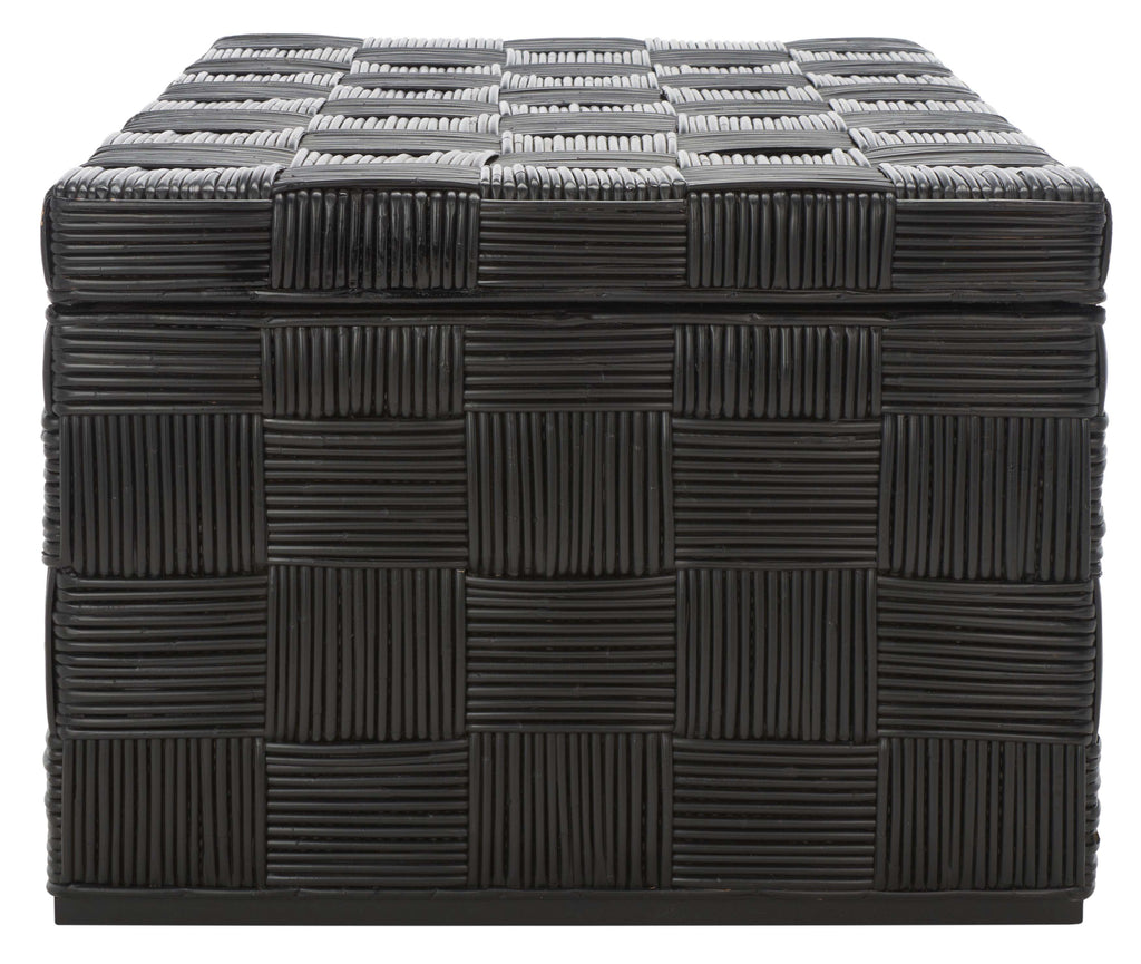 Safavieh Adkin Rattan Coffee Table - Black