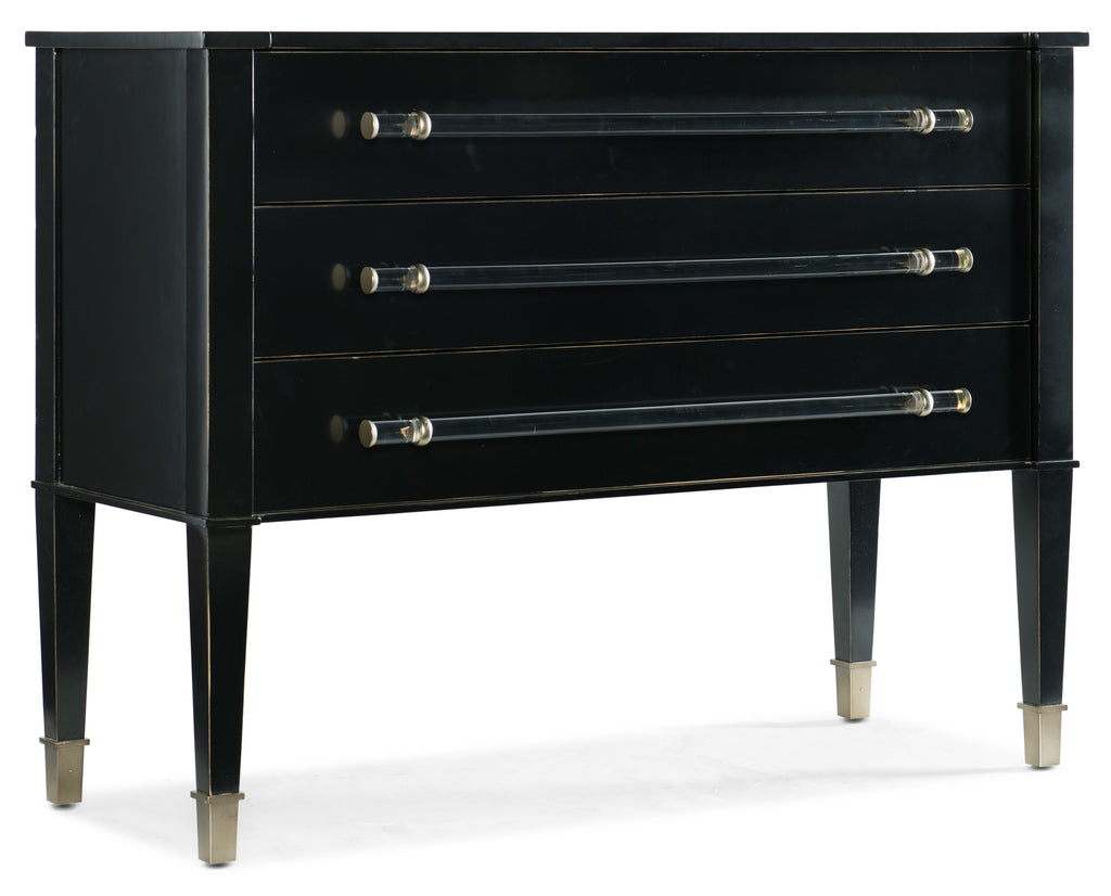 Melange Rowan Chest | Hooker Furniture - 638-85432-BLK