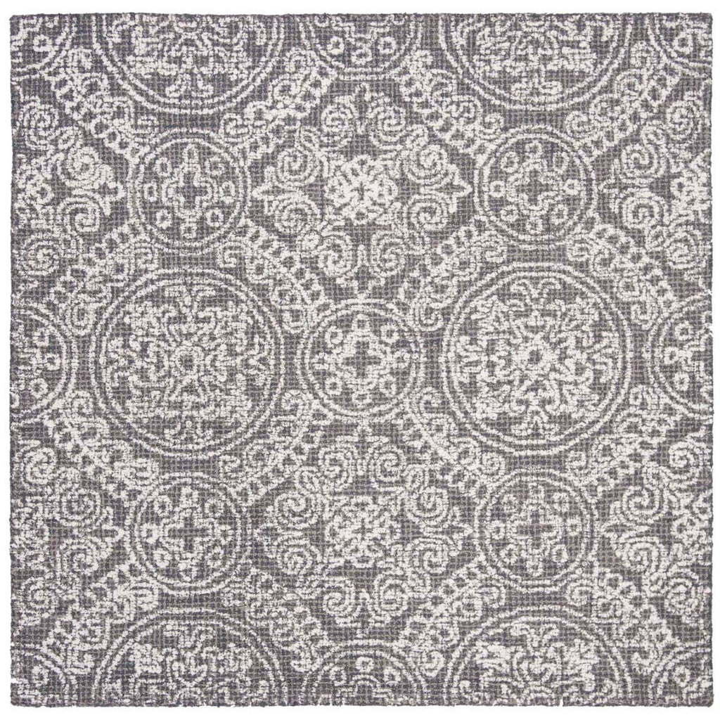 Safavieh Abstract Rug Collection ABT522A - Grey / Ivory