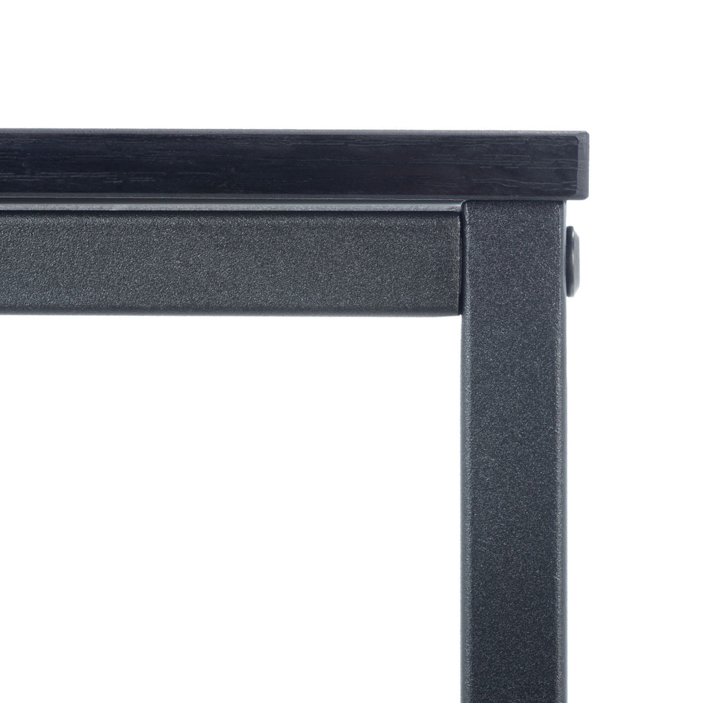 Safavieh Bodhi Slanted Rectangular Side Table - Black