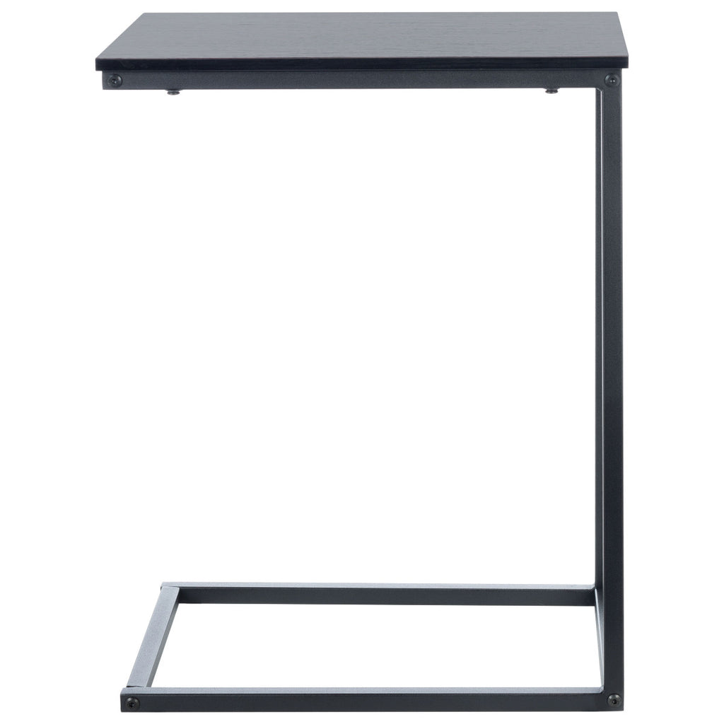 Safavieh Bodhi Slanted Rectangular Side Table - Black