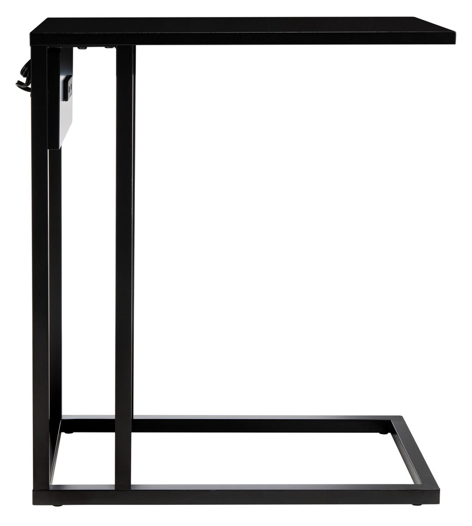 Safavieh Portland USB Side Table - Black