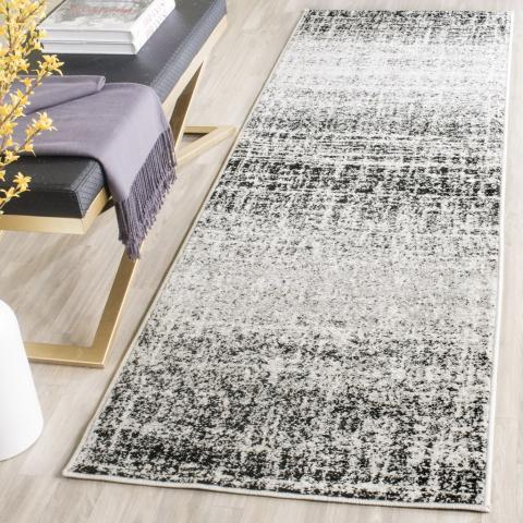 Safavieh Adirondack Rug Collection ADR116B - Ivory / Black