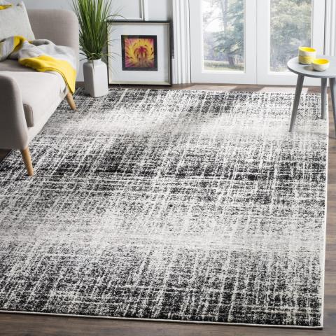 Safavieh Adirondack Rug Collection ADR116B - Ivory / Black