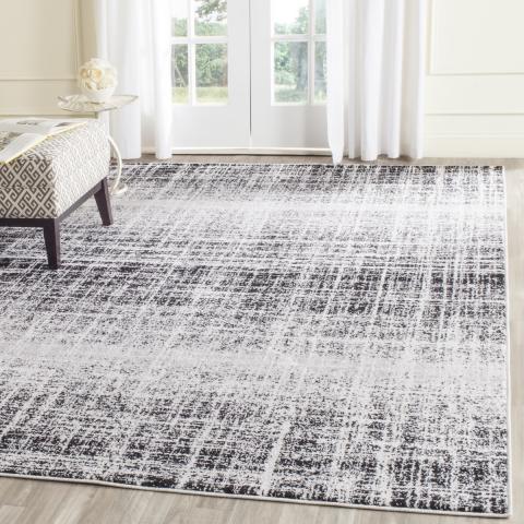 Safavieh Adirondack Rug Collection ADR116B - Ivory / Black