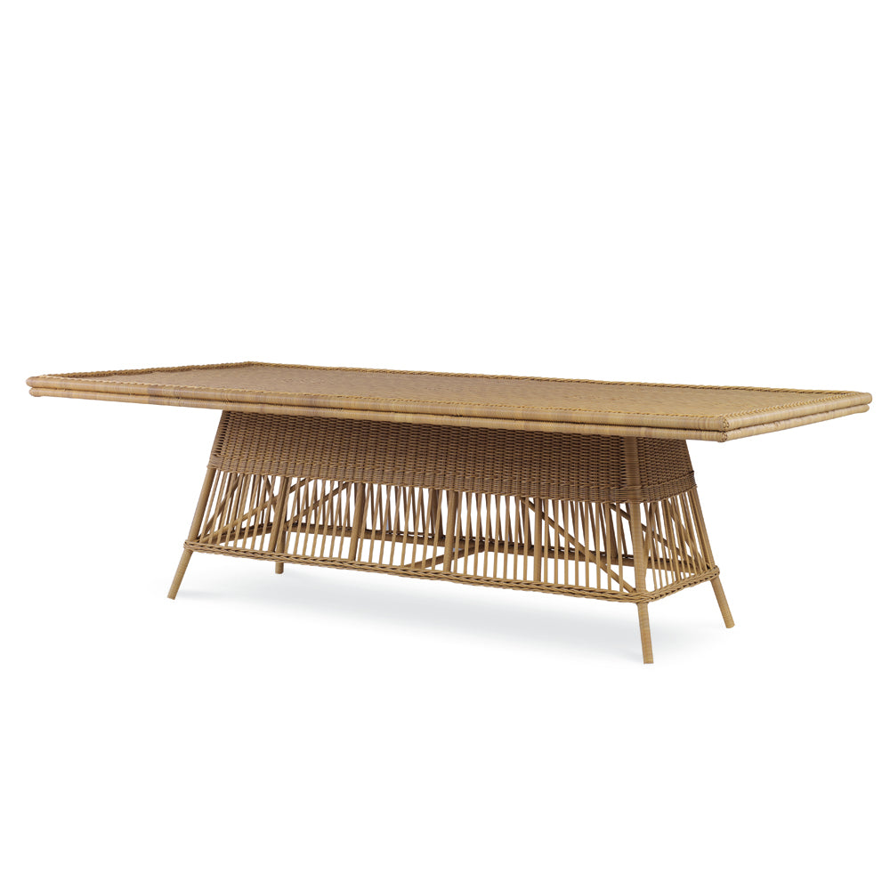 Mainland Long Dining Table, Brown;Natural