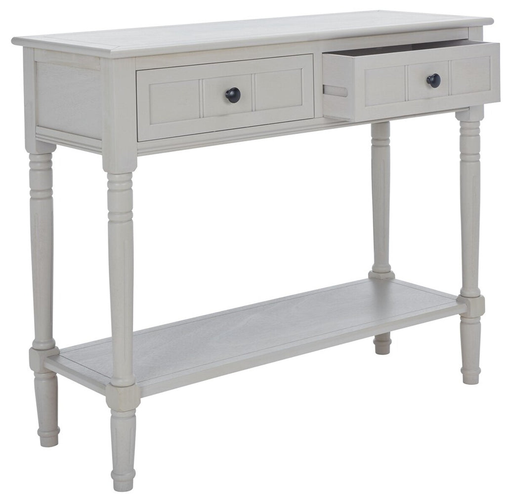 Safavieh Samantha 2 Drawer Console - Vintage Grey