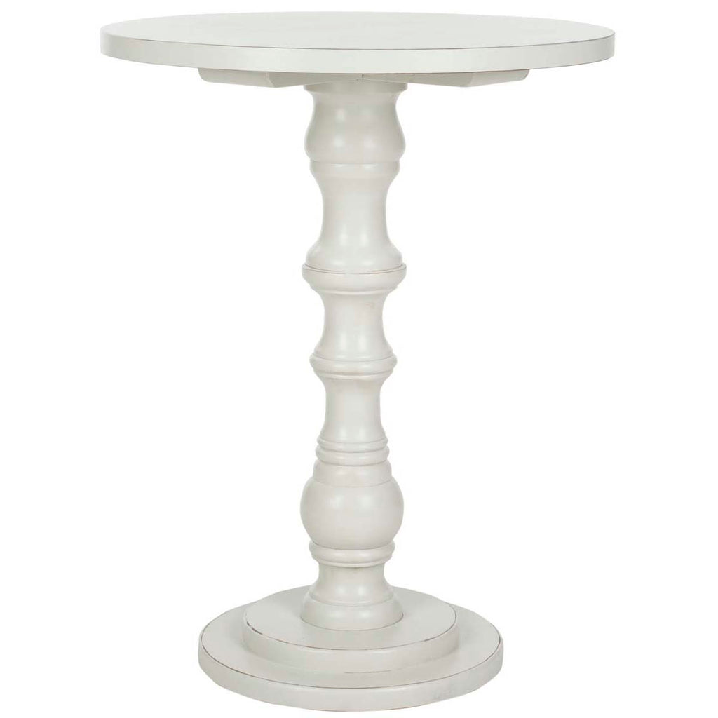 Safavieh Greta Round Top Accent Table  - Off White