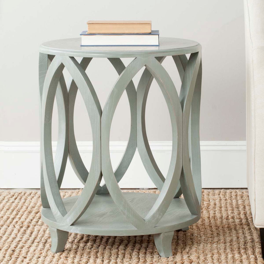 Safavieh Janika Round Accent Table  - Ash Grey