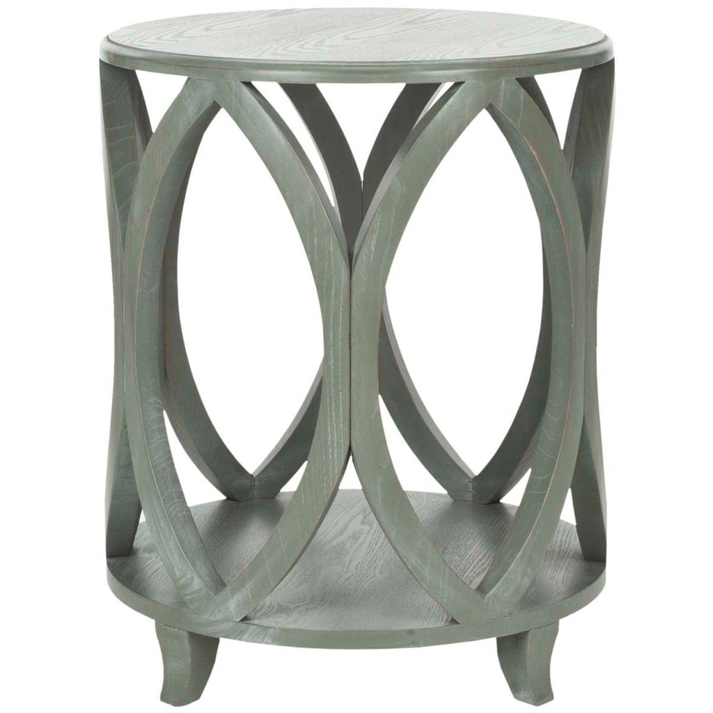 Safavieh Janika Round Accent Table  - Ash Grey