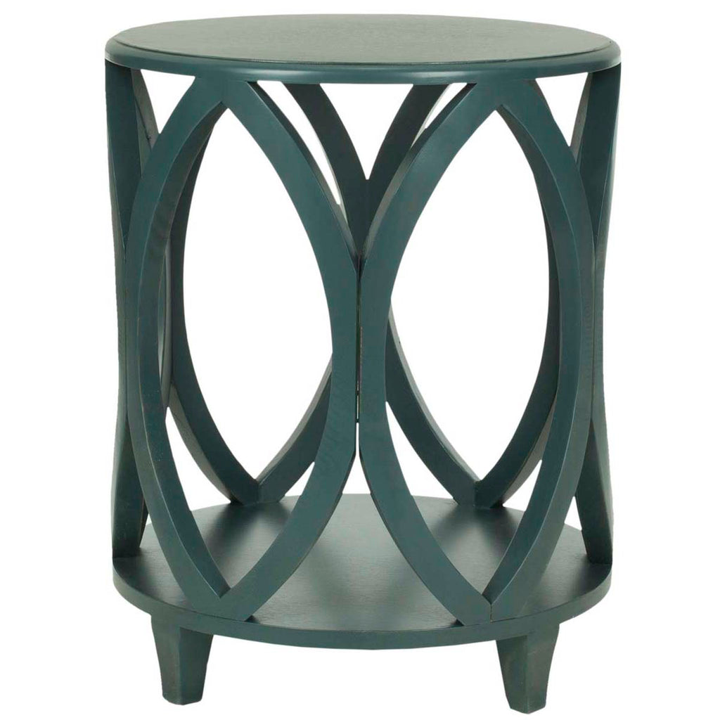 Safavieh Janika Round Accent Table  - Teal