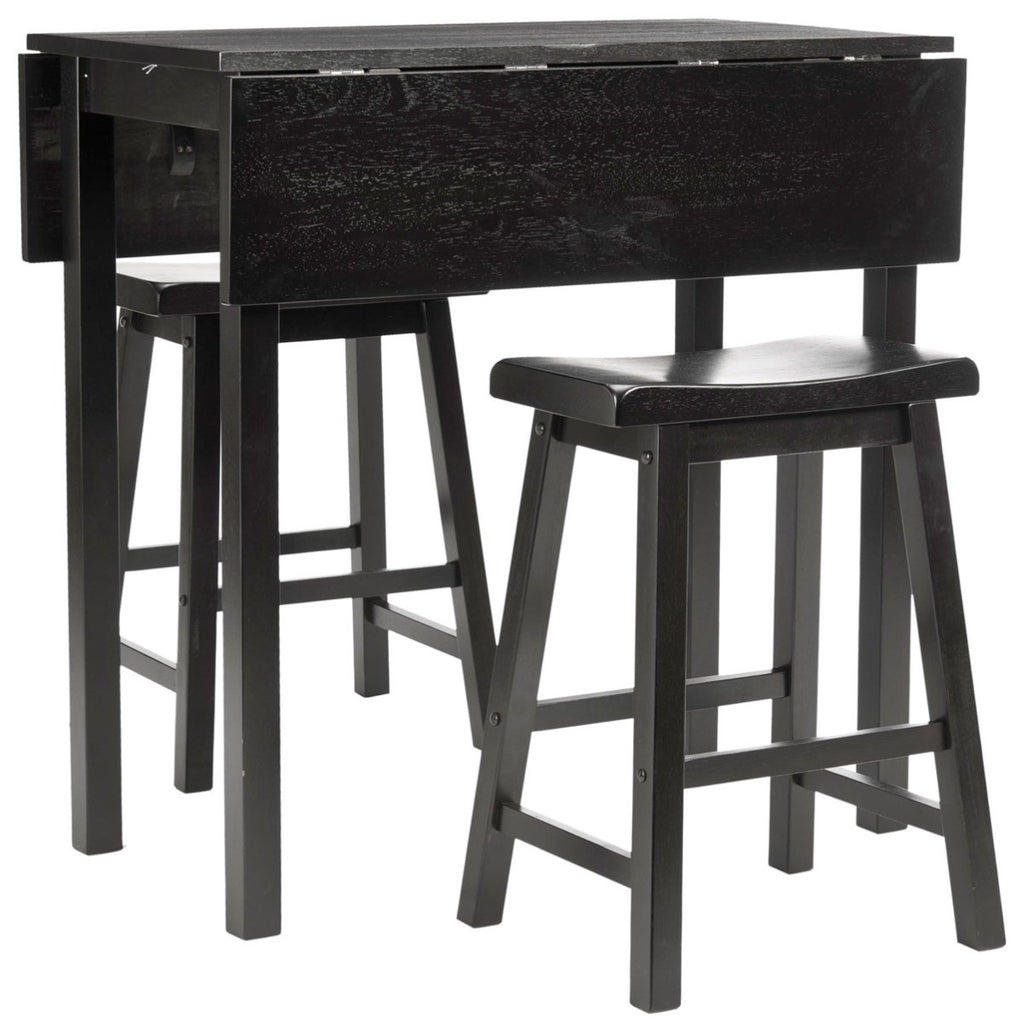 Safavieh Graham 3 Pc Set Pub Table - Espresso