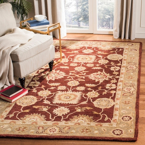 Safavieh Anatolia Rug Collection AN556F - Red / Sage