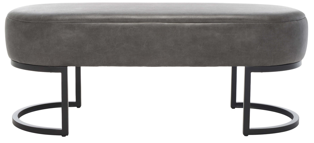 Safavieh Bellezza Oval Bench - Grey