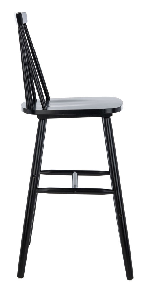 Safavieh Beaufort Bar Stool-Black (Set of 2)