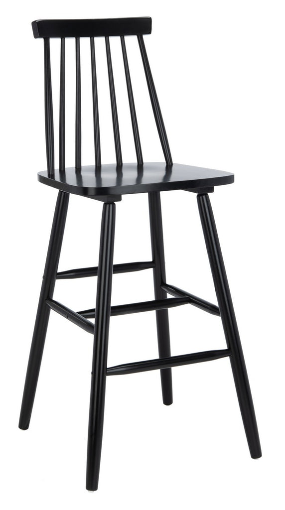 Safavieh Beaufort Bar Stool-Black (Set of 2)