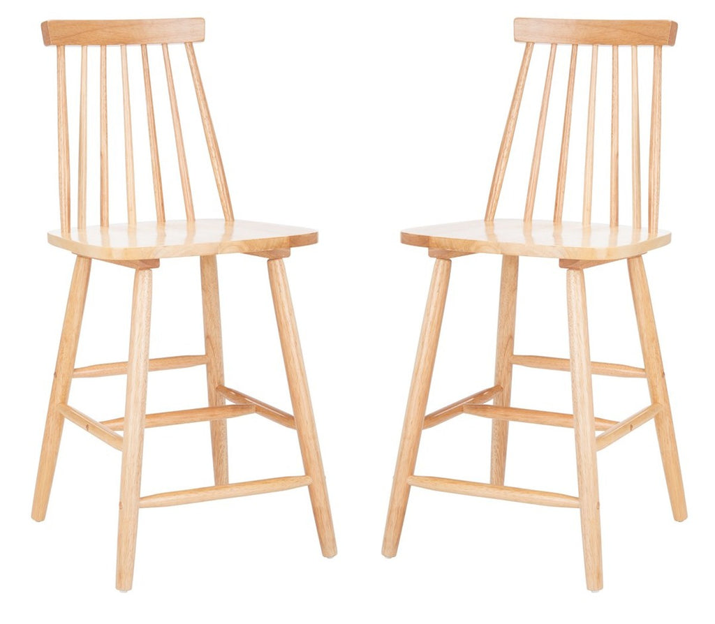 Safavieh Beaufort Counter Stool - Natural (Set of 2)