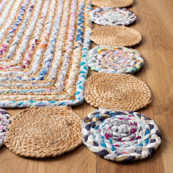 Safavieh Cape Cod Rug Collection CAP201B - Beige / Multi