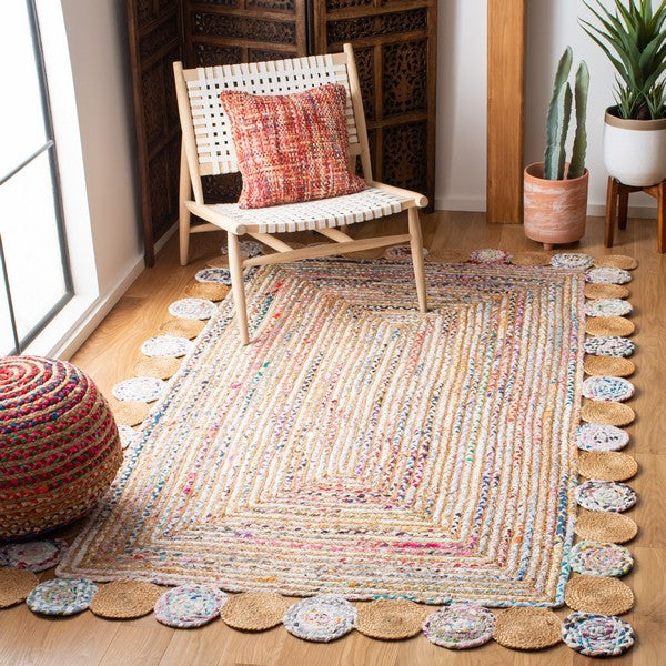 Safavieh Cape Cod Rug Collection CAP201B - Beige / Multi