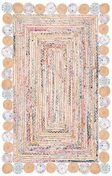 Safavieh Cape Cod Rug Collection CAP201B - Beige / Multi