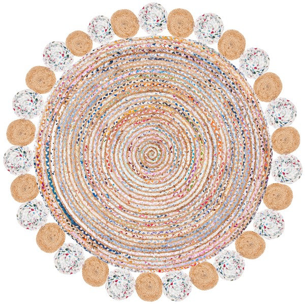 Safavieh Cape Cod Rug Collection CAP201B - Beige / Multi