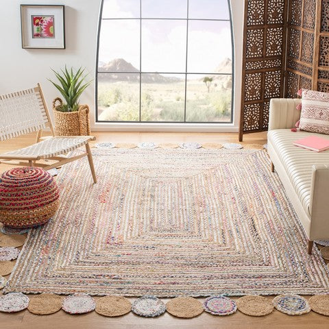 Safavieh Cape Cod Rug Collection CAP201B - Beige / Multi