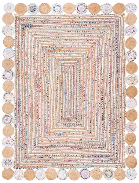 Safavieh Cape Cod Rug Collection CAP201B - Beige / Multi
