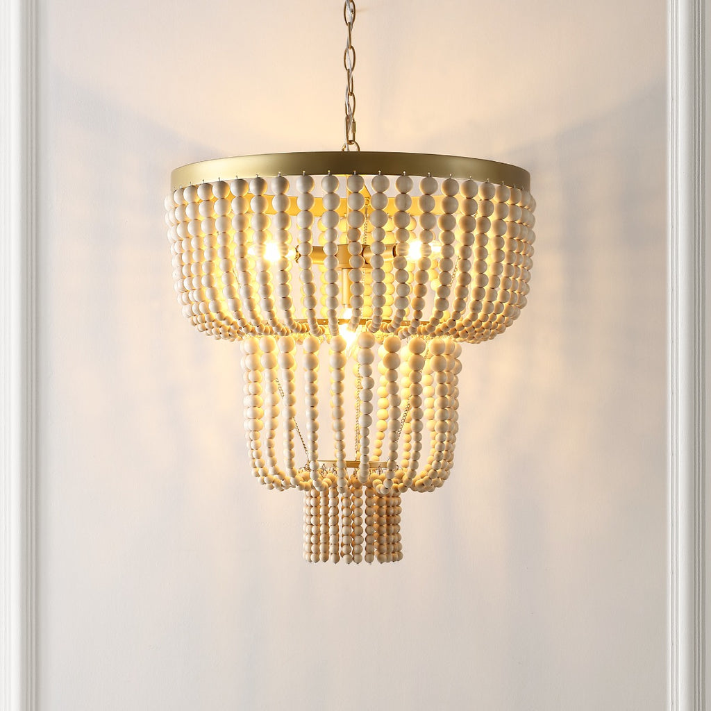 Safavieh Aleynne Chandelier, Brass Painted