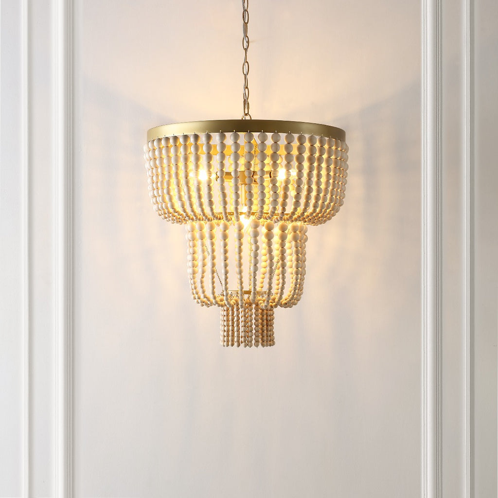 Safavieh Aleynne Chandelier, Brass Painted