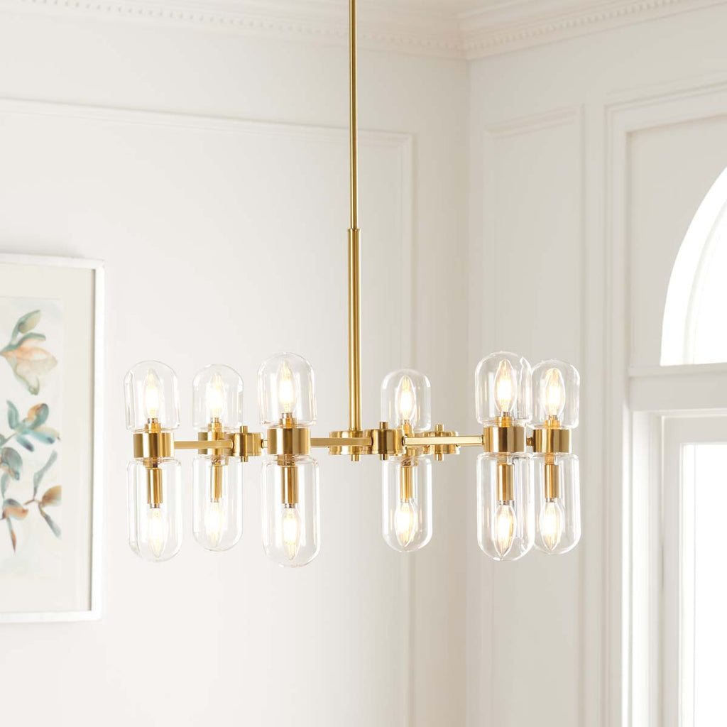 Safavieh Darragh Chandelier - Gold