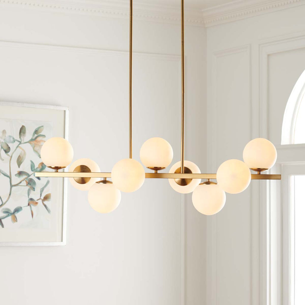 Safavieh Imara Chandelier - Antique Gold