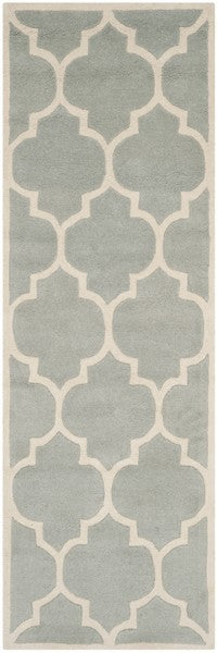 Safavieh Chatham Rug Collection CHT733E - Grey / Ivory