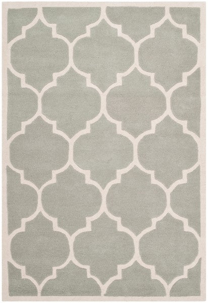 Safavieh Chatham Rug Collection CHT733E - Grey / Ivory