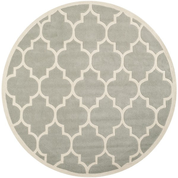 Safavieh Chatham Rug Collection CHT733E - Grey / Ivory